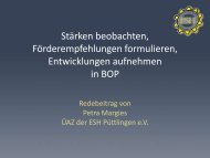 BOP Jahrestagung Forum 3 Margies - Berufsorientierungsprogramm