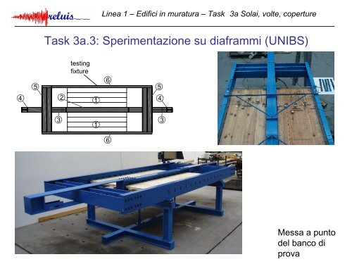 Linea 1 – Edifici in muratura - ReLUIS