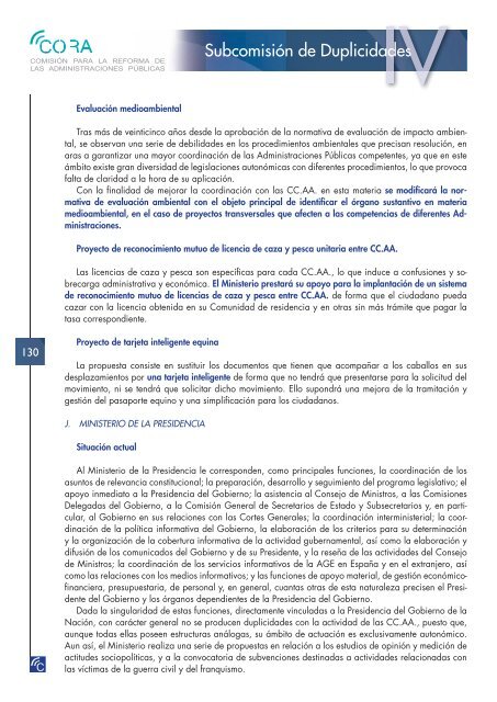 Reforma de las Administraciones PÃºblicas (CORA) - La Moncloa