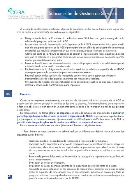 Reforma de las Administraciones PÃºblicas (CORA) - La Moncloa