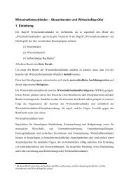 Berufsbild WirtschaftstreuhÃ¤nder