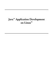 Javaâ¢ Application Development on Linux - Dator