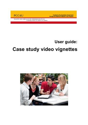 Case study video vignettes - CareSearch