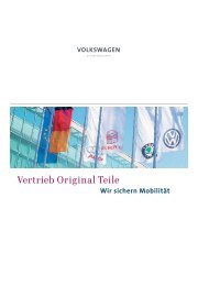 Vertrieb Original Teile (PDF; 5,5MB) - Volkswagen AG