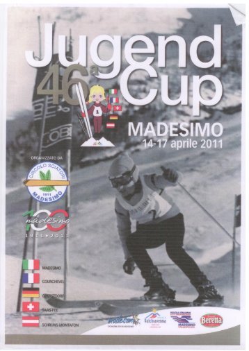 Page 1 Page 2 46° JUGEND.CUP MADESIMO 15 APRILE 2011 ...