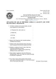Application Form for HAWO Card - Animal Welfare Board of India Application Form for HAWO Card - Animal Welfare Board of India