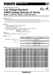 Low Voltage Standard CMOS Voltage Detector IC Series BU48