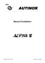 Alpha B (BH12) - Manuel d'installation