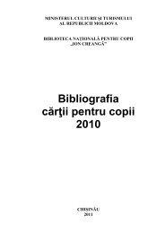 2010 - Biblioteca NaÅ£ionalÄ pentru Copii Ion CreangÄ