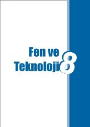 Fen ve Teknoloji 8 - talim terbiye dairesi müdürlüğü