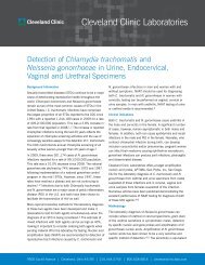 Detection of Chlamydia trachomatis and Neisseria gonorrhoeae in ...