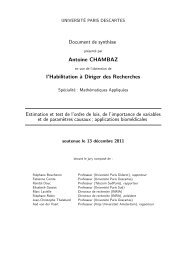 Document de synthÃ¨se Antoine CHAMBAZ l'Habilitation Ã  Diriger ...