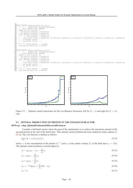 DOTcvpSB: a Matlab Toolbox for Dynamic Optimization in Systems ...