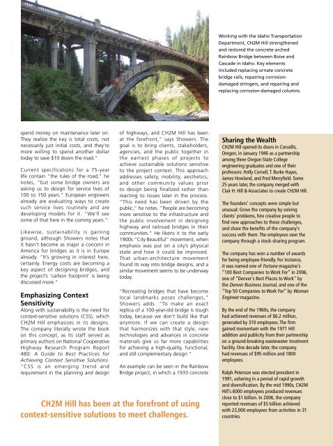 ASPIRE Spring 08 - Aspire - The Concrete Bridge Magazine
