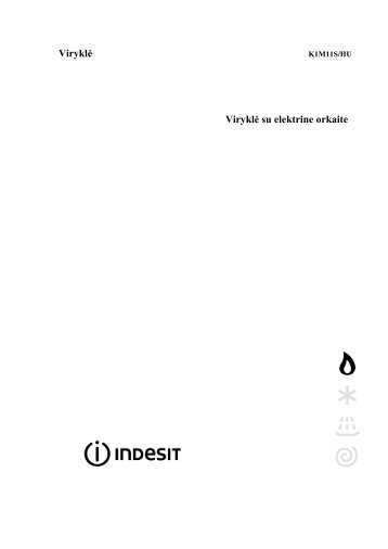 Naudojimo instrukcija - Indesit