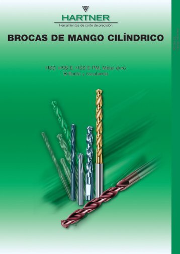 HARTNER - Brocas de mango cilíndrico