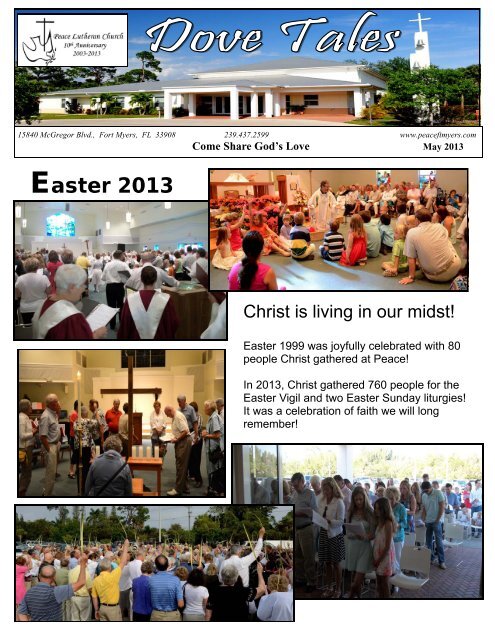 Dove Tales May 2013.pub - Peace Lutheran Church, Fort Myers ...