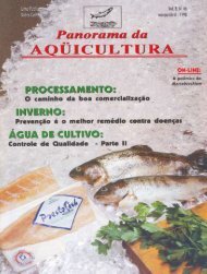 Panorama da Aquicultura: Qualidade de Ãgua - Parte 2 - Projeto Pacu