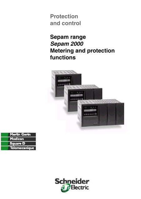 Sepam - HV/MV Protection and control units (ENG) - Trinet