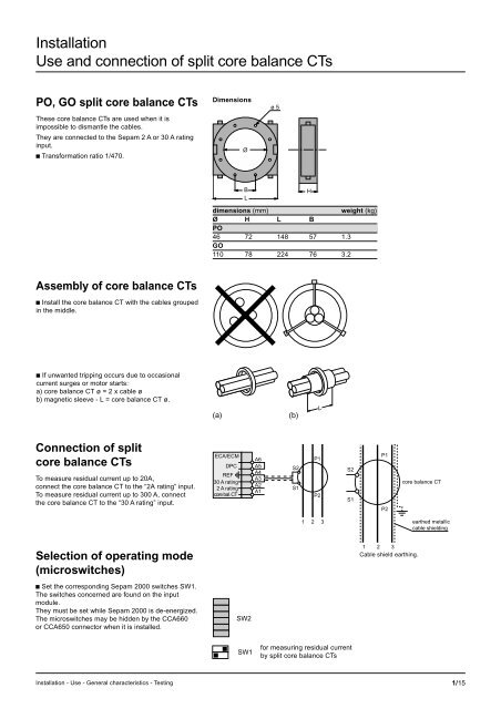 Sepam - HV/MV Protection and control units (ENG) - Trinet