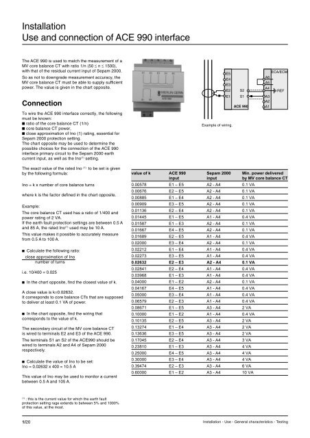 Sepam - HV/MV Protection and control units (ENG) - Trinet