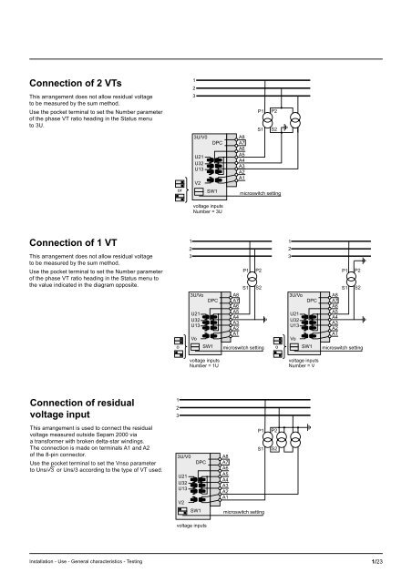 Sepam - HV/MV Protection and control units (ENG) - Trinet