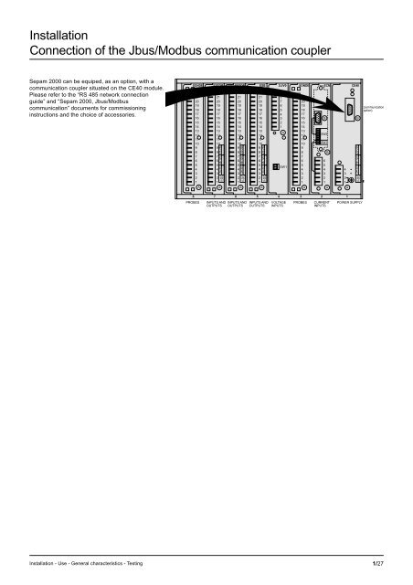 Sepam - HV/MV Protection and control units (ENG) - Trinet