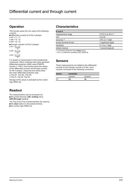 Sepam - HV/MV Protection and control units (ENG) - Trinet