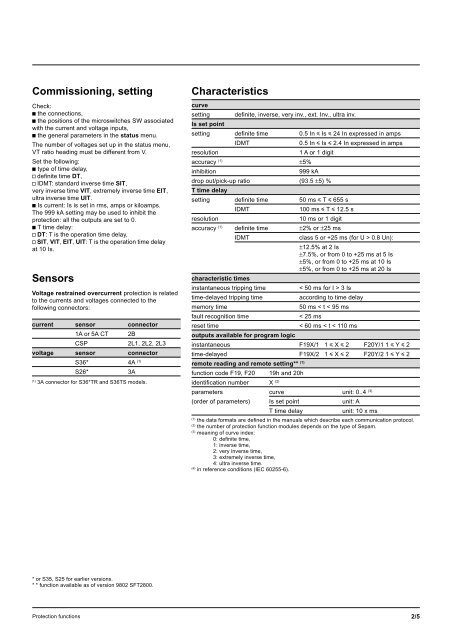 Sepam - HV/MV Protection and control units (ENG) - Trinet