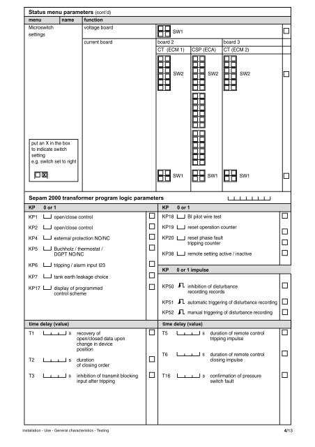 Sepam - HV/MV Protection and control units (ENG) - Trinet