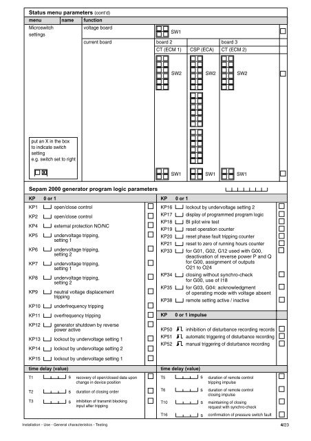 Sepam - HV/MV Protection and control units (ENG) - Trinet