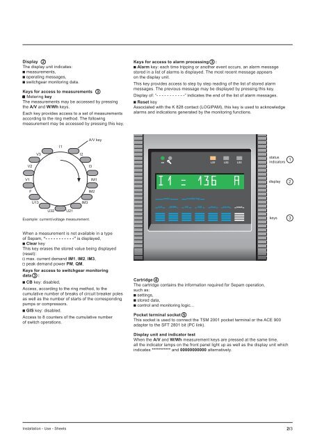 Sepam - HV/MV Protection and control units (ENG) - Trinet