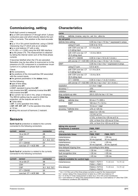 Sepam - HV/MV Protection and control units (ENG) - Trinet