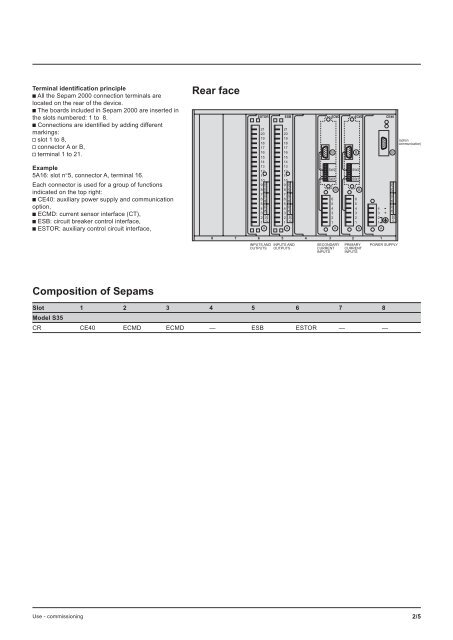 Sepam - HV/MV Protection and control units (ENG) - Trinet