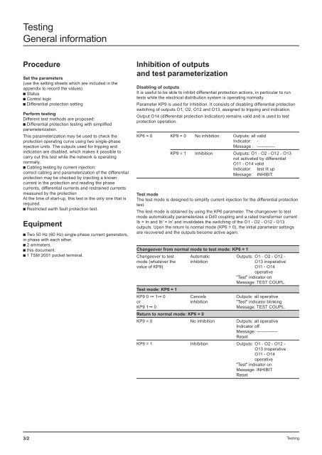 Sepam - HV/MV Protection and control units (ENG) - Trinet