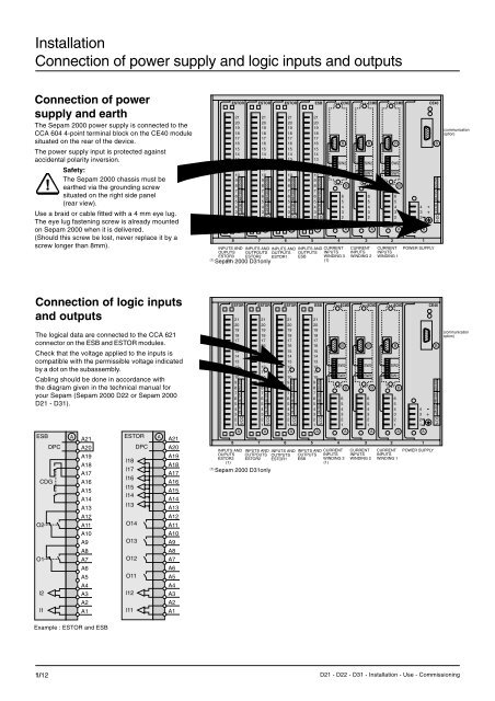 Sepam - HV/MV Protection and control units (ENG) - Trinet