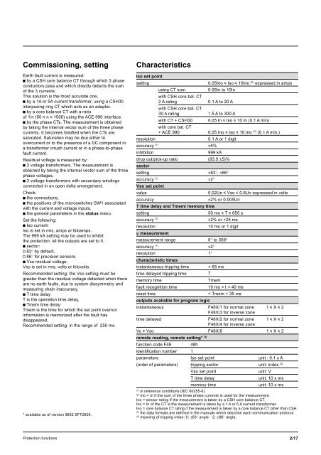 Sepam - HV/MV Protection and control units (ENG) - Trinet