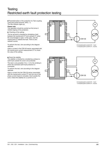 Sepam - HV/MV Protection and control units (ENG) - Trinet