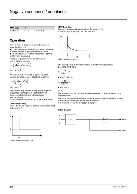 Sepam - HV/MV Protection and control units (ENG) - Trinet