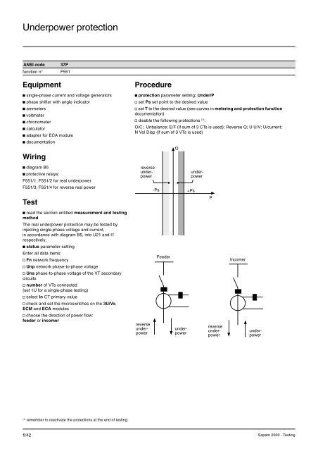 Sepam - HV/MV Protection and control units (ENG) - Trinet