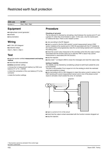 Sepam - HV/MV Protection and control units (ENG) - Trinet