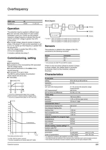 Sepam - HV/MV Protection and control units (ENG) - Trinet