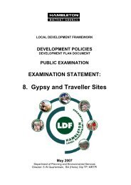 8. Gypsy and Traveller Sites May 2007 - Hambleton District Council