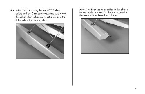 25-Size Float Set - E-flite