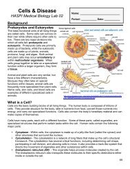 02 Cells & Disease - Student.pdf - haspi