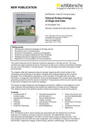 Infoblatt Clinical Endocrinology of Dogs and Cats