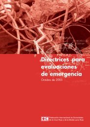 Directrices para evaluaciones de emergencia