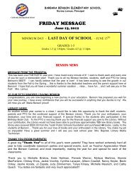 Friday Message in English - Tustin Unified School District