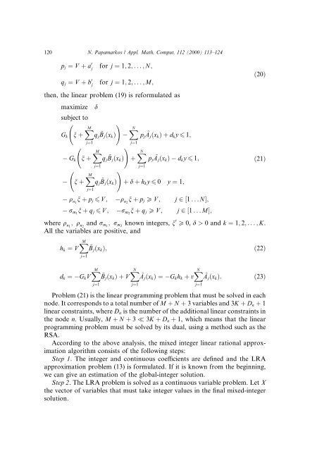 On the approximation of real rational functions via mixed-integer ...