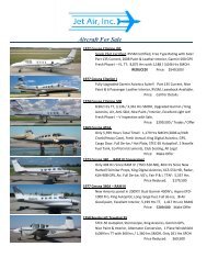 Aircraft For Sale - Barnstormers